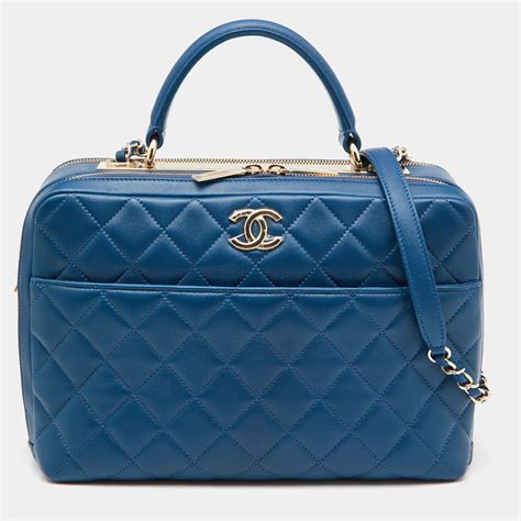 chanel blue bowling bag|chanel bowling bag 2020.